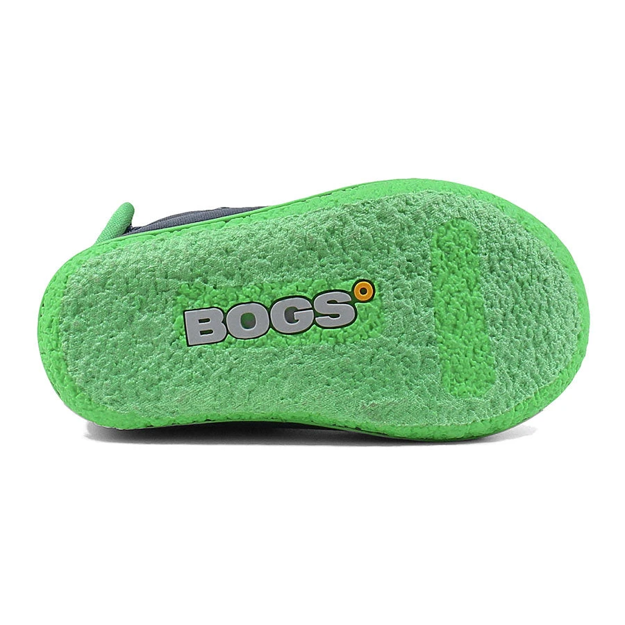 Baby Bogs Solid | Navy/Green Kids 6 Baby Bogs Solid | Navy/Green Kids