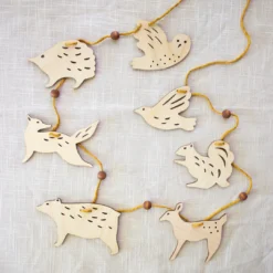 Bramble Workshop - Woodland Garland, Natural Wood Gifts & Home