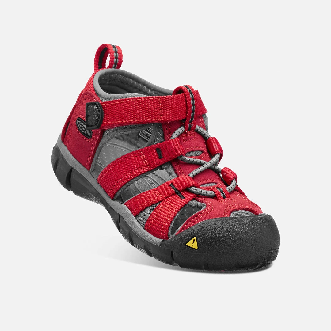 Keen Kids Toddler Seacamp | Racing Red/Gargoyle 3 Keen Kids Toddler Seacamp | Racing Red/Gargoyle