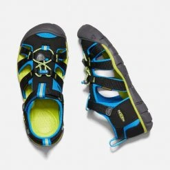 Keen Little Kids' Seacamp | Black/Brilliant Blue