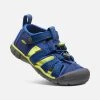 Keen Little Kids' Seacamp | Blue Depths/Chartreuse