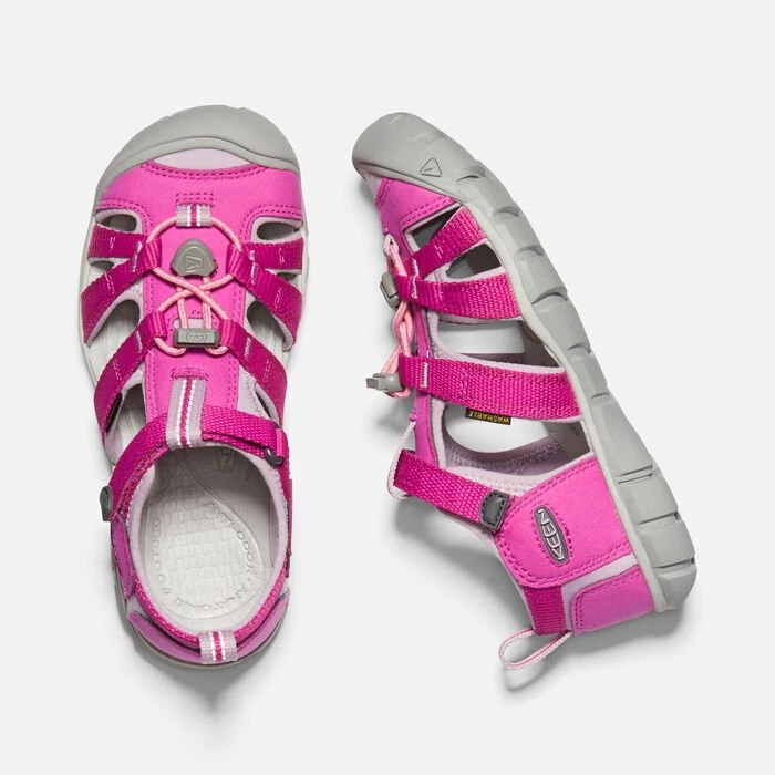 Keen Little Kids' Seacamp | Very Berry/Dawn Pink 5 Keen Little Kids' Seacamp | Very Berry/Dawn Pink