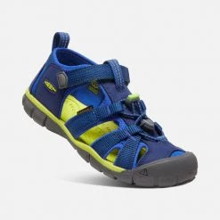 Keen Youth Seacamp | Blue Depths/Chartreuse