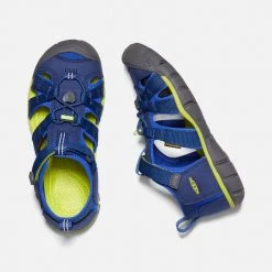 Keen Youth Seacamp | Blue Depths/Chartreuse