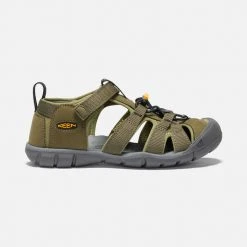 Keen Little Kids' Seacamp | Military Olive/Saffron
