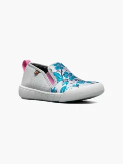Bogs Kids' Kicker Magnolia Slip-On | Oyster 11 Bogs Kids' Kicker Magnolia Slip-On | Oyster
