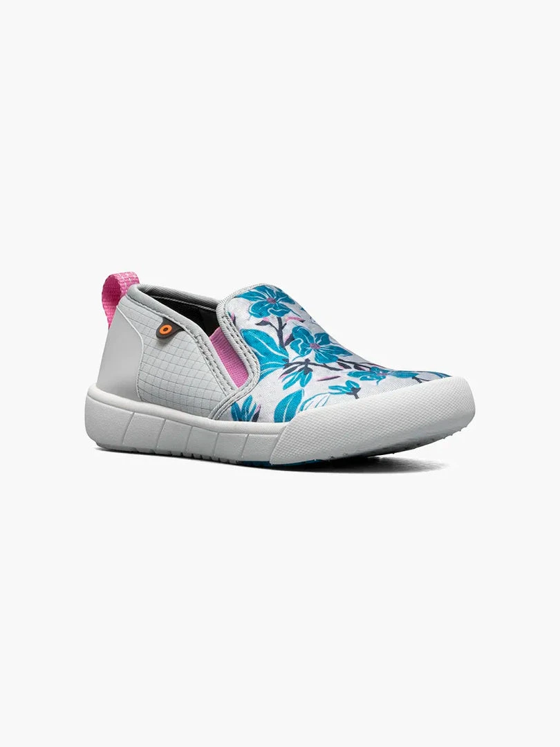 Bogs Kids' Kicker Magnolia Slip-On | Oyster 7 Bogs Kids' Kicker Magnolia Slip-On | Oyster