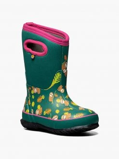 Bogs Classic Sloths | Emerald Multi