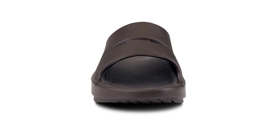 Oofos Men OOahh Slide | Mocha 8 Oofos Men OOahh Slide | Mocha