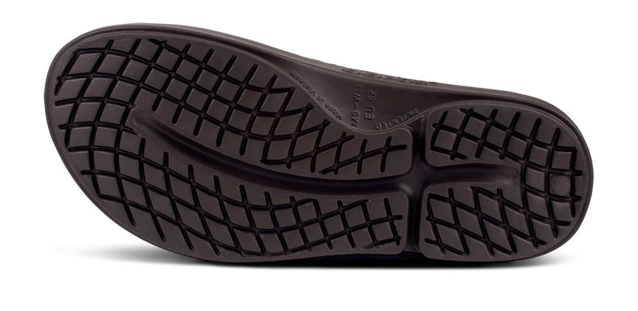 Oofos Men OOahh Slide | Mocha 7 Oofos Men OOahh Slide | Mocha