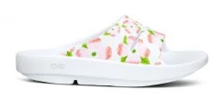Oofos Women's OOahh Luxe Slide | Cherry Blossom