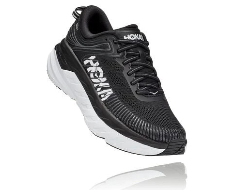 Hoka One One Men's Bondi 7 | Black/White 3 Hoka One One Men's Bondi 7 | Black/White