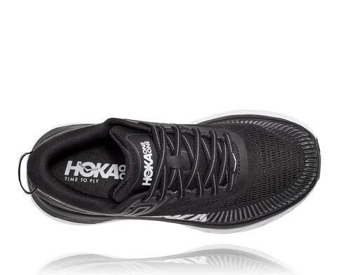 Hoka One One Men's Bondi 7 | Black/White 7 Hoka One One Men's Bondi 7 | Black/White