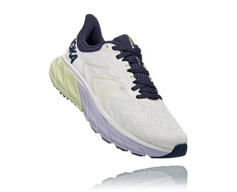 Hoka One One Women's Arahi 5 | Blanc De Blanc/Outer Space 3 Hoka One One Women's Arahi 5 | Blanc De Blanc/Outer Space