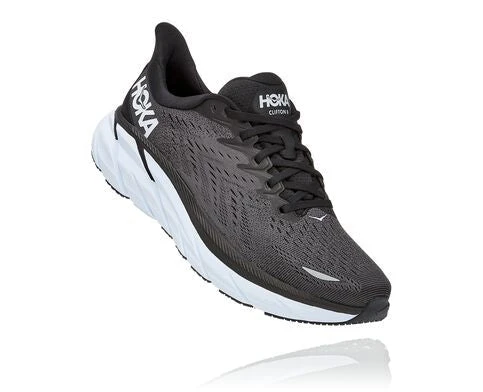 Hoka One One Men's Clifton 8 Wide | Black/White 3 Hoka One One Men's Clifton 8 Wide | Black/White