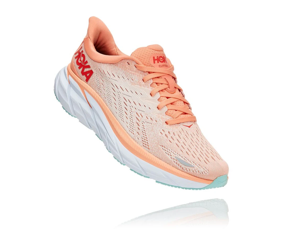 Hoka One One Women's Clifton 8 | Cantaloupe/Silver Peony 3 Hoka One One Women's Clifton 8 | Cantaloupe/Silver Peony