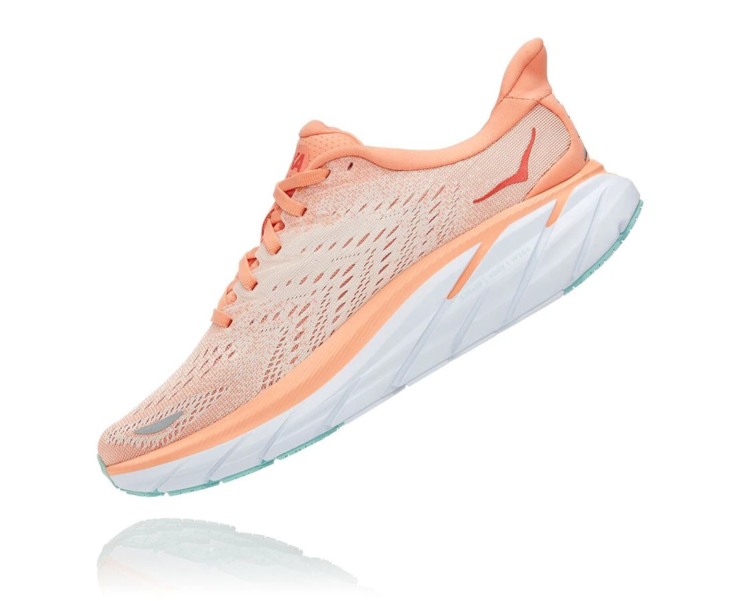 Hoka One One Women's Clifton 8 | Cantaloupe/Silver Peony 6 Hoka One One Women's Clifton 8 | Cantaloupe/Silver Peony