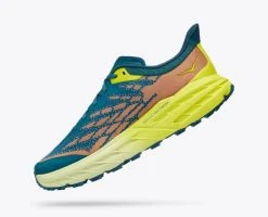 Hoka One One Men's Speedgoat 5 | Blue Coral/Evening Primrose