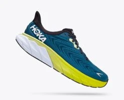 Hoka One One Men's Arahi 6 Wide | Blue Graphite/Blue Coral