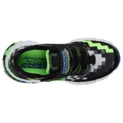 Skechers Kids' Mega-Craft | Black/Lime Green
