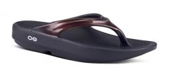 Oofos Women's OOlala Luxe | Cabernet