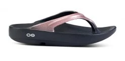 Oofos Women's OOlala Luxe | Rose Sparkle