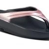 Oofos Women's OOlala Luxe | Rose Sparkle 2 Oofos Women's OOlala Luxe | Rose Sparkle