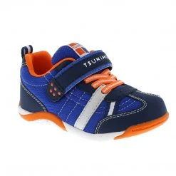 Tsukihoshi Kids' Kaz | Navy/Tangerine