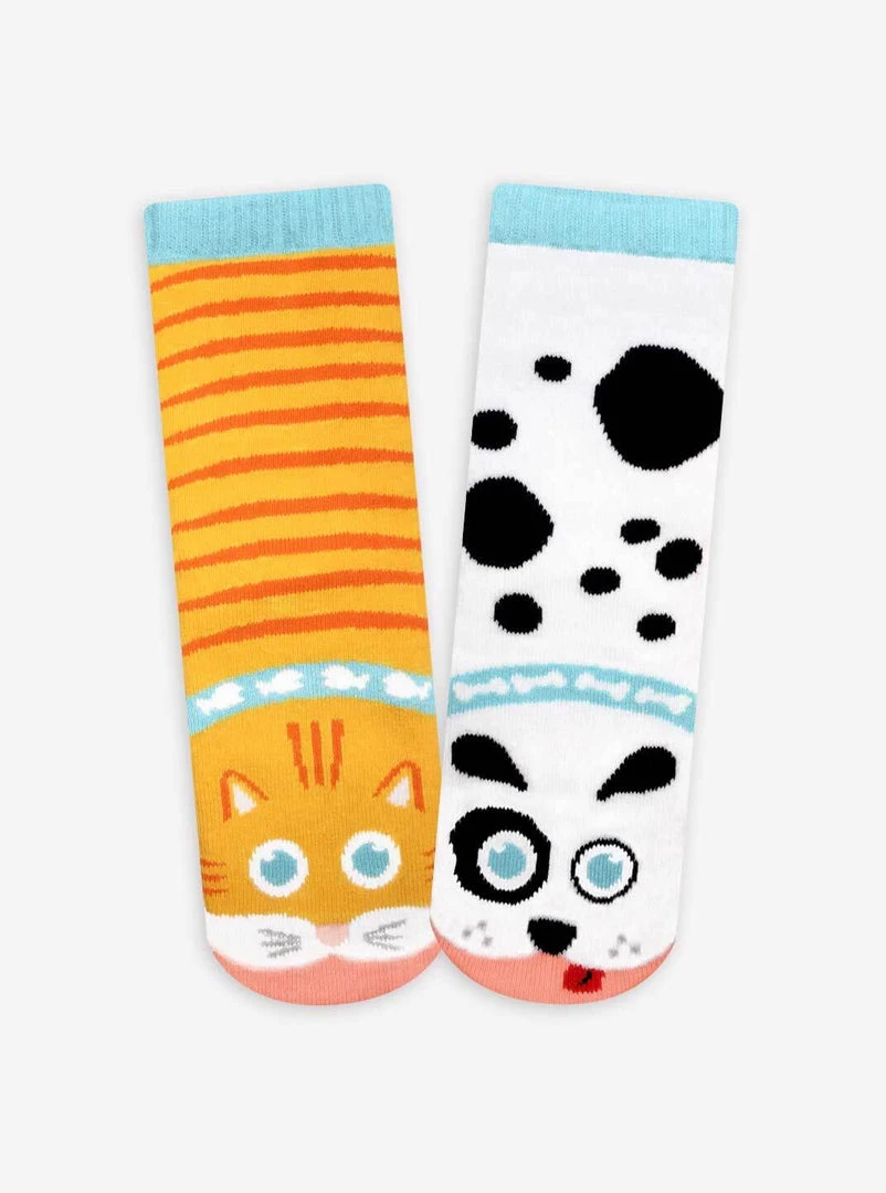 Pals Socks Kids' Socks | Cat And Dog 4 Pals Socks Kids' Socks | Cat And Dog