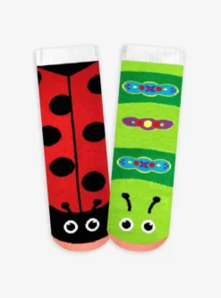 Pals Socks Kids' Socks | Ladybug And Caterpillar