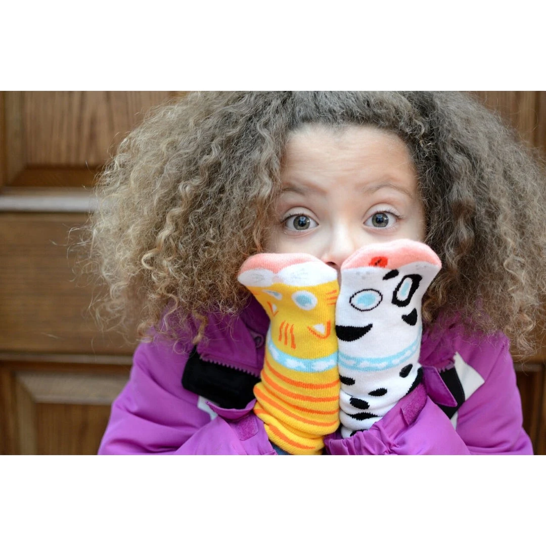 Pals Socks Kids' Socks | Cat And Dog 7 Pals Socks Kids' Socks | Cat And Dog