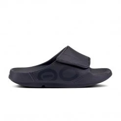 Oofos Men OOahh Sport Flex | Black Matte