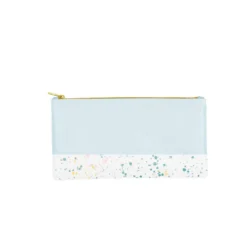 Talking Out Of Turn All The Things Pouch | Splatter Blue