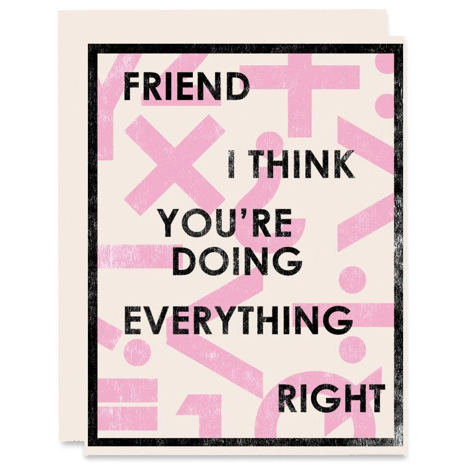 Heartell Press Doing Everything Right Encouragement Card Greeting Cards 3 Heartell Press Doing Everything Right Encouragement Card Greeting Cards