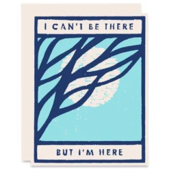 Heartell Press Can't Be There (Moon) Friendship Card Greeting Cards