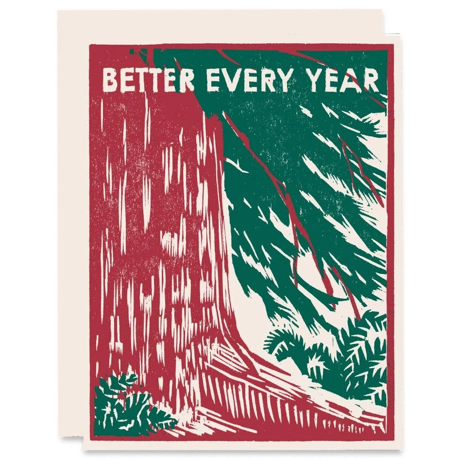 Heartell Press Redwood Tree Better Every Year Birthday Card 3 Heartell Press Redwood Tree Better Every Year Birthday Card