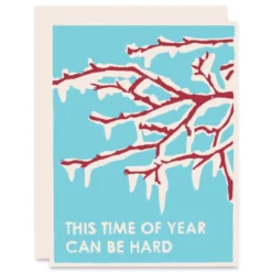 Heartell Press Greeting Cards Ice Storm Sympathy Card