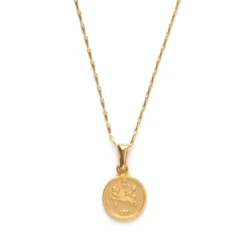 Amano Studio Tiny Zodiac Medallion Leo Accessories & Sundries