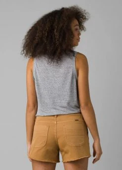 Prana Women's Cozy Up Tank | Heather Grey