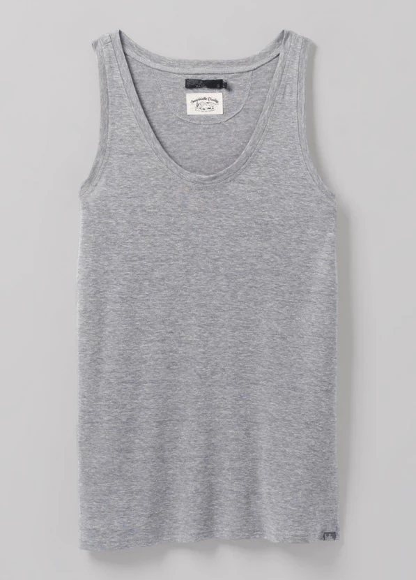 Prana Women's Cozy Up Tank | Heather Grey 6 Prana Women's Cozy Up Tank | Heather Grey