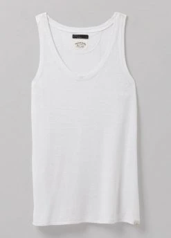 Prana Tops Women's Cozy Up Tank | White 9 Prana Tops Women's Cozy Up Tank | White