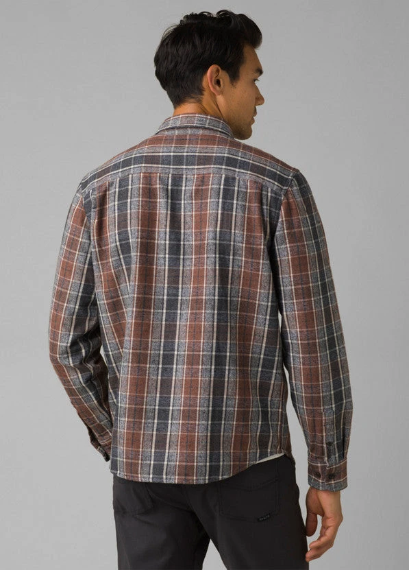 Prana Men's Westbrook Flannel Shirt | Clove 4 Prana Men's Westbrook Flannel Shirt | Clove