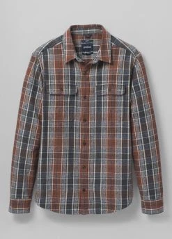 Prana Men's Westbrook Flannel Shirt | Clove 11 Prana Men's Westbrook Flannel Shirt | Clove