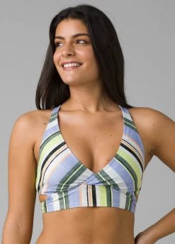 Prana Swim & Sun Women's Atalia Top | Morning Glory Stripe