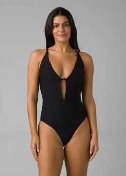 Prana Women's La Plata One-Piece | Black Dresses, Rompers, & Jumpsuits