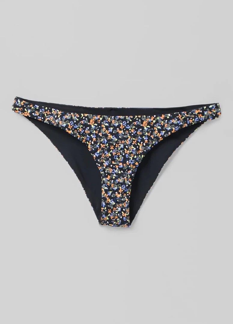Prana Women's Elina Reversible Bottom | Black Petals Swim & Sun 7 Prana Women's Elina Reversible Bottom | Black Petals Swim & Sun