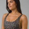Prana Women's Shoreline Top | Black Petals Swim & Sun
