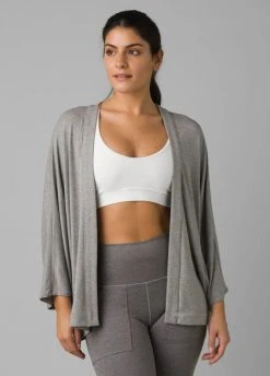 Prana Women's Seabrook Wrap | Heather Grey