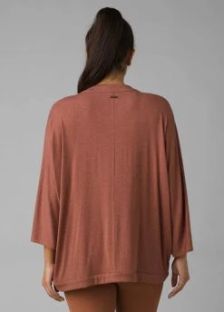 Prana Women's Seabrook Wrap | Terra Heather