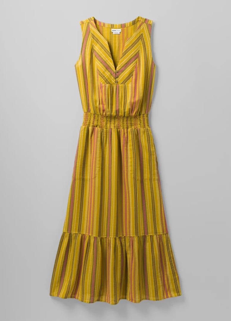 Prana Women's California Dreaming Dress | Leapfrog Stripe Bottoms 6 Prana Women's California Dreaming Dress | Leapfrog Stripe Bottoms